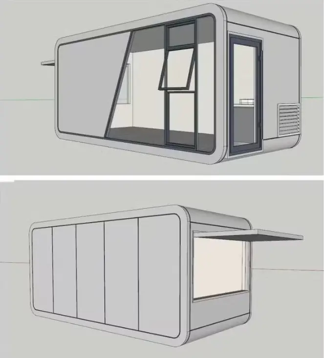 Luxury Apple Cabin House Luxury Apple Cabin House